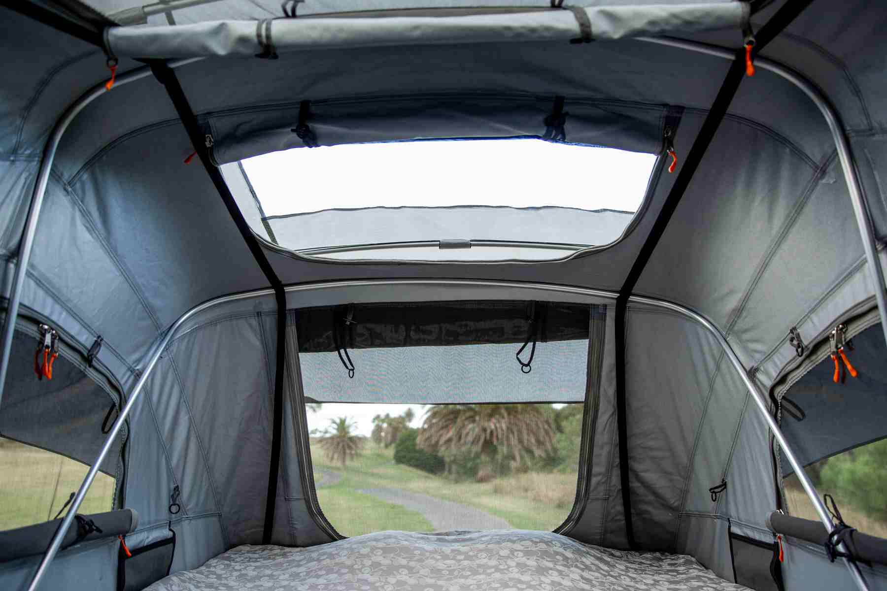 Luxmore Family Roof Top Tent & Lower Annex - Grey w/Grey Fly - 2022 view 14