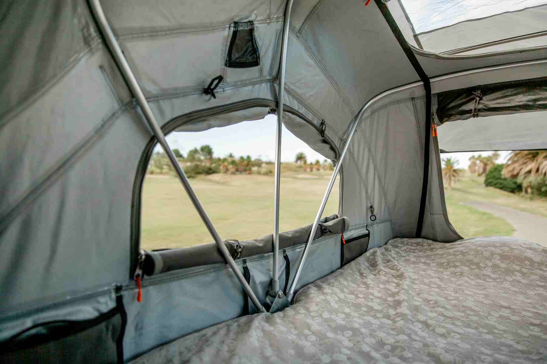 Luxmore Family Roof Top Tent & Lower Annex - Grey w/Grey Fly - 2022 view 22