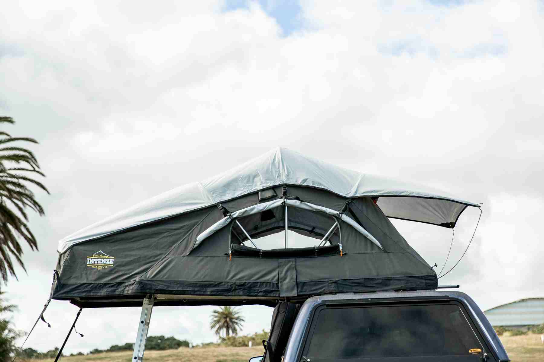 Luxmore Family Roof Top Tent & Lower Annex - Grey w/Grey Fly - 2022 view 6