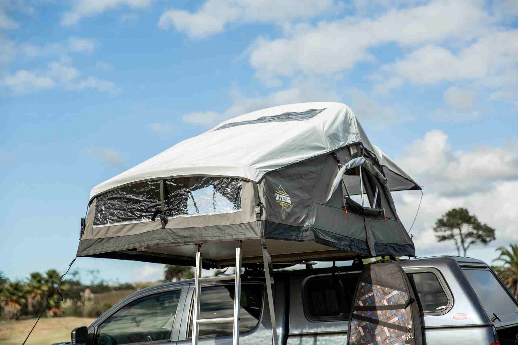 Luxmore Family Roof Top Tent & Lower Annex - Grey w/Grey Fly - 2022 view 7