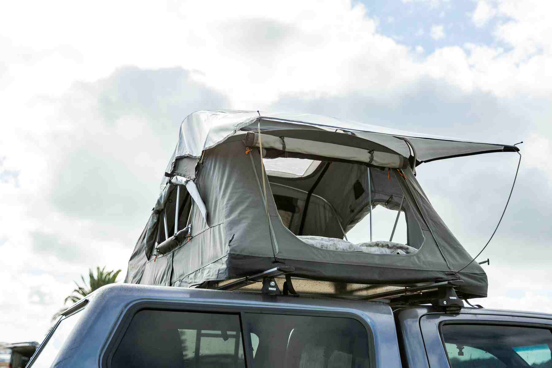 Luxmore Family Roof Top Tent & Lower Annex - Grey w/Grey Fly - 2022 view 8