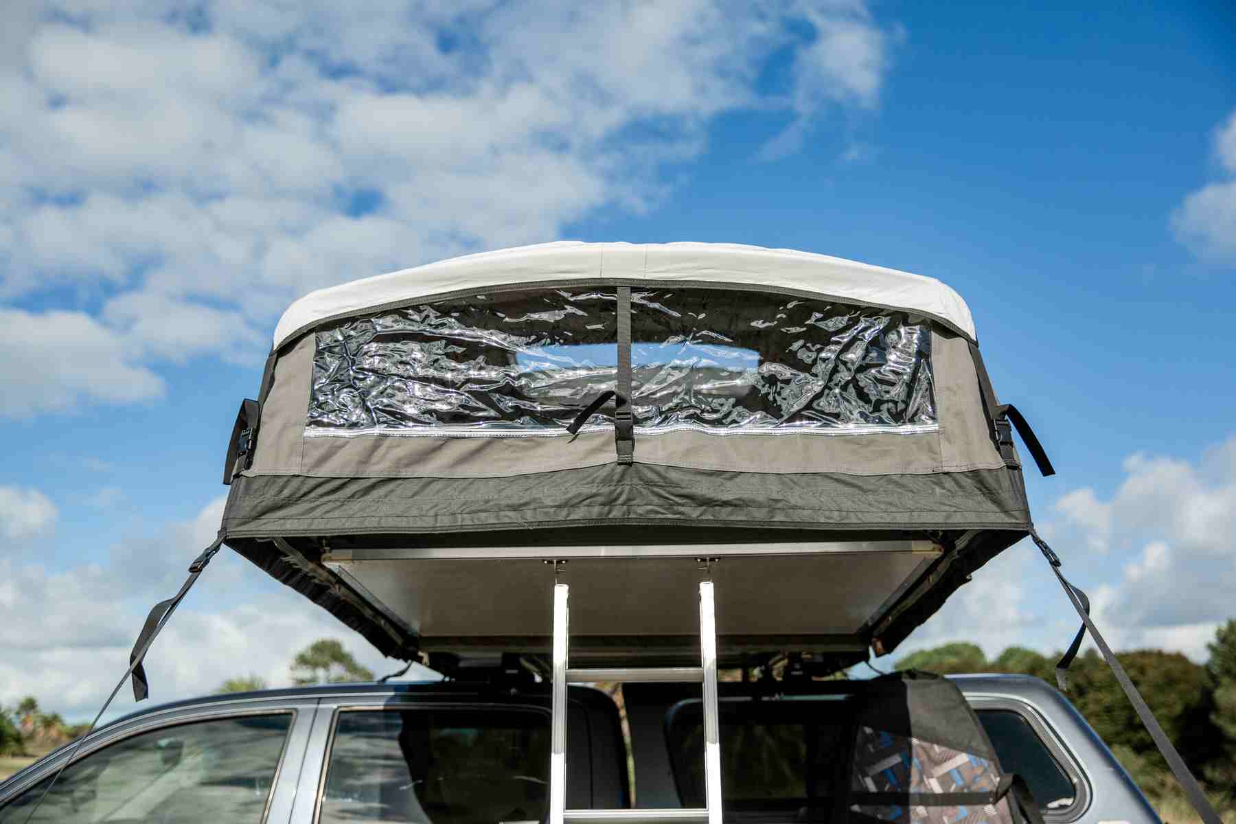 Luxmore Family Roof Top Tent & Lower Annex - Grey w/Grey Fly - 2022 view 10