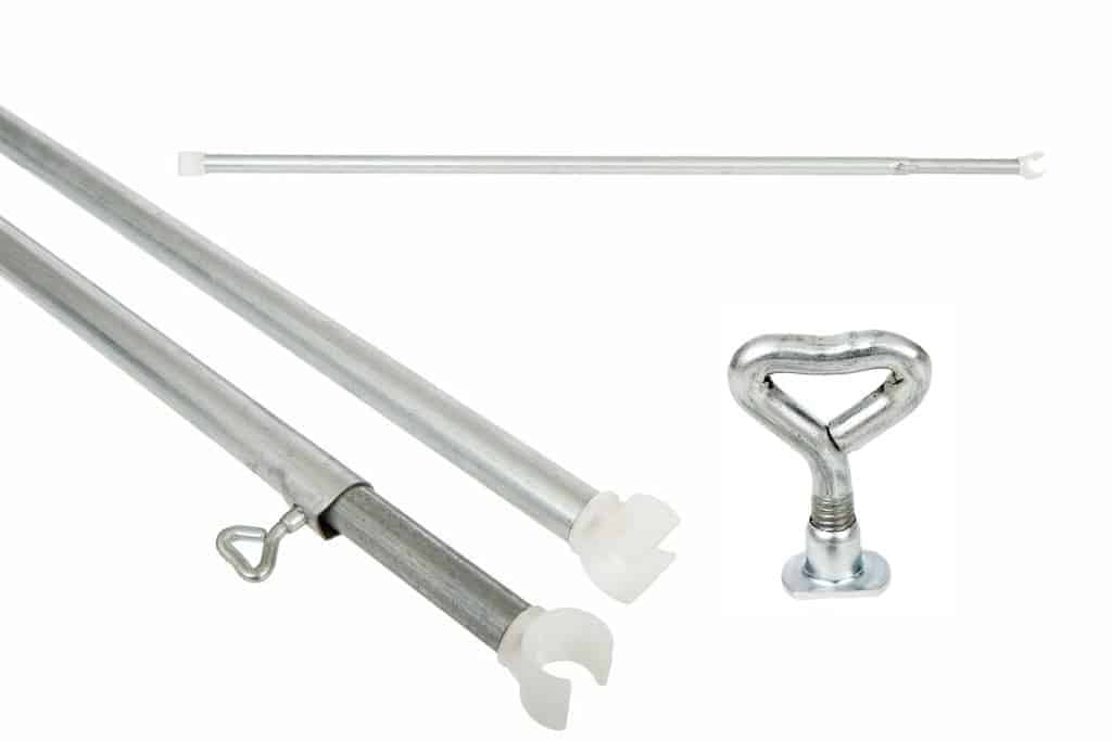 Tent/Awning Spreader Bar C clip to C clip 2.75m